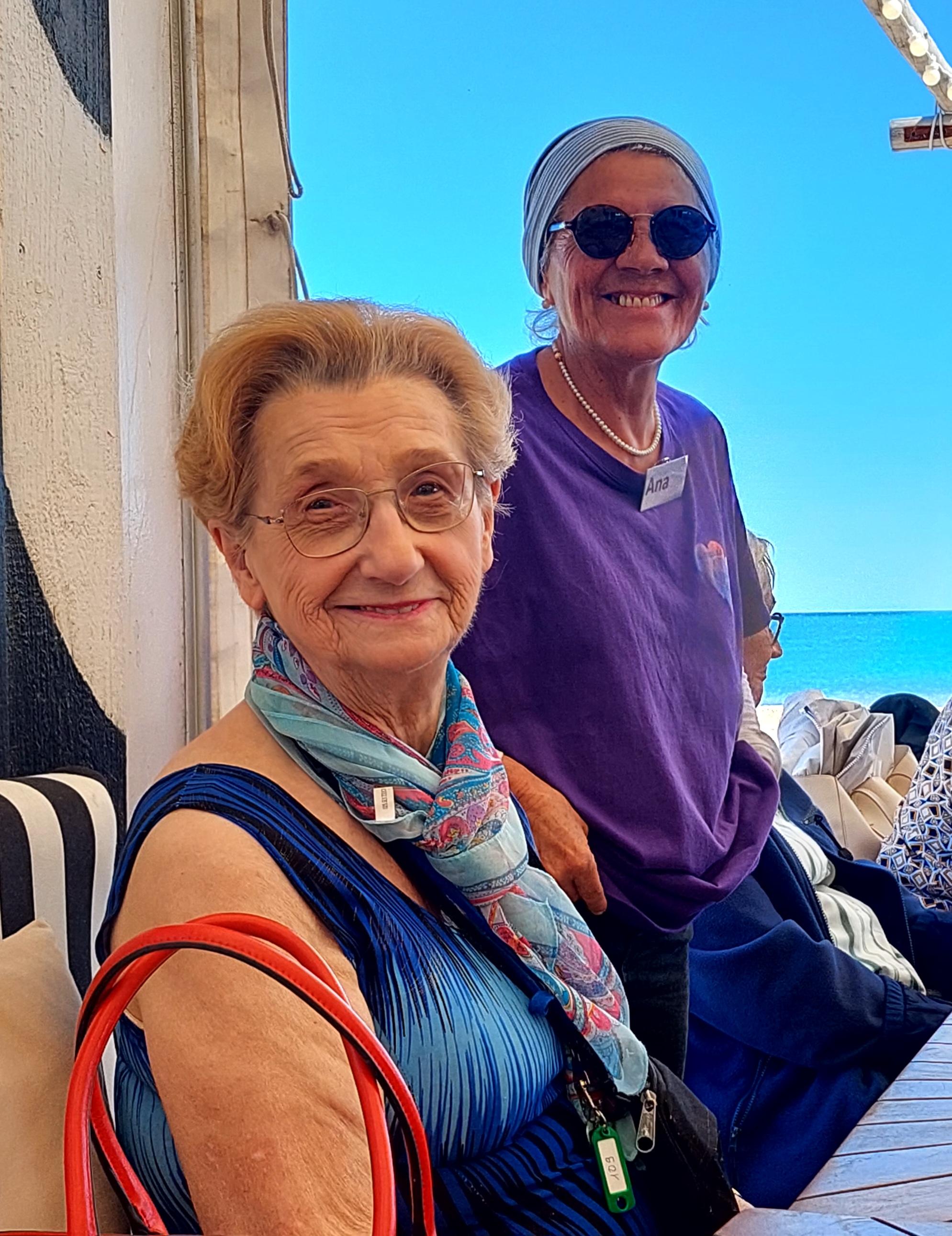 Goûter en bord de mer