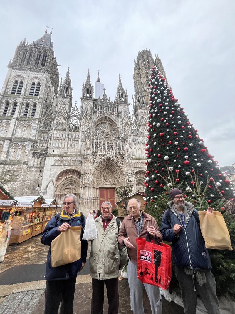Sortie au marché de noël de Rouen