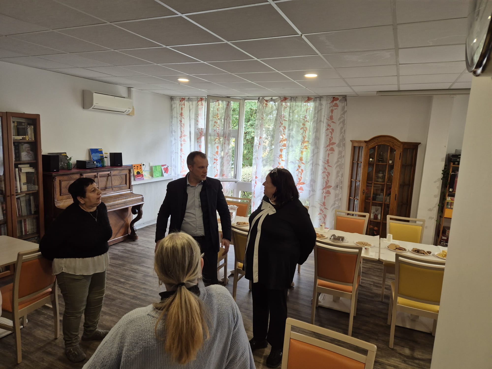 visite du maire visite du maire