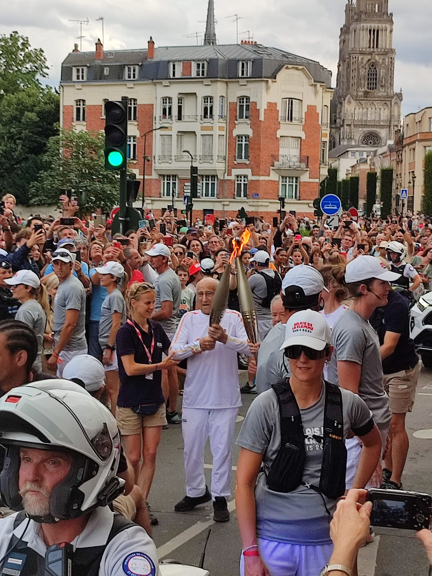 Flamme olympique