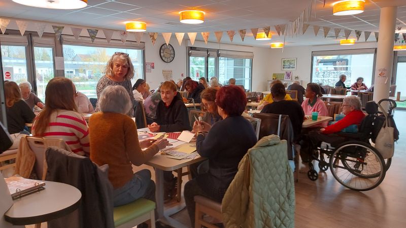 préparation marché de noel 