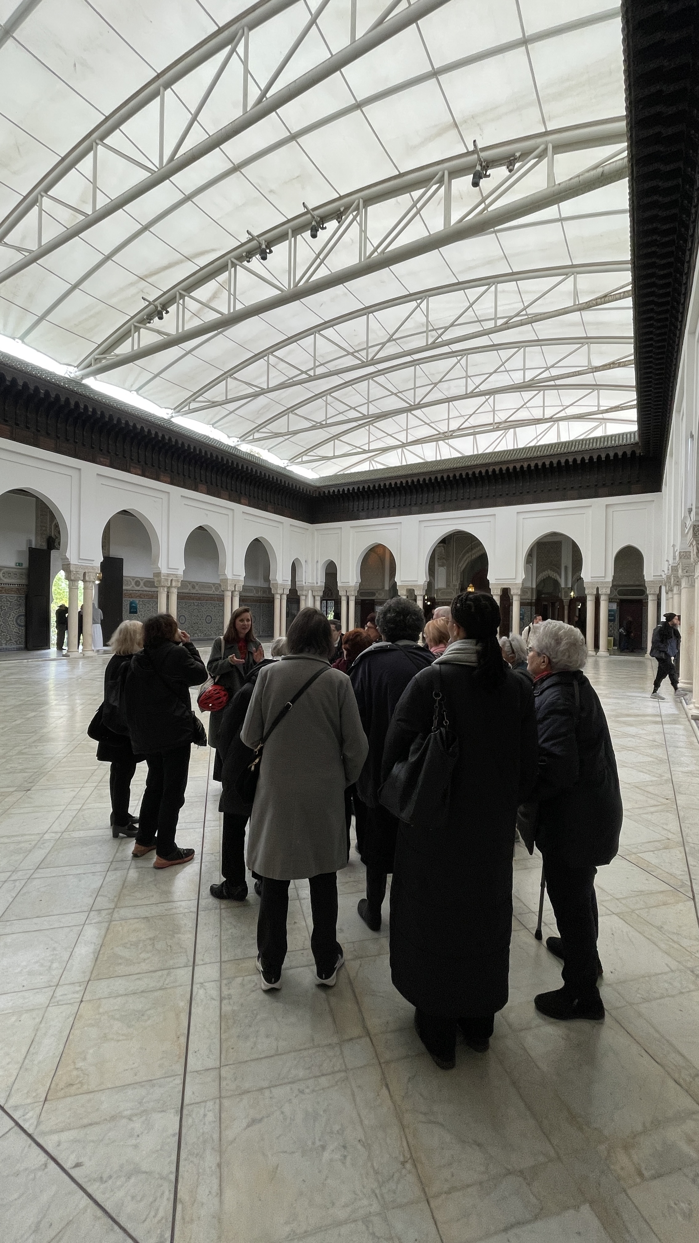 visite de la Grande Mosquée de Paris 